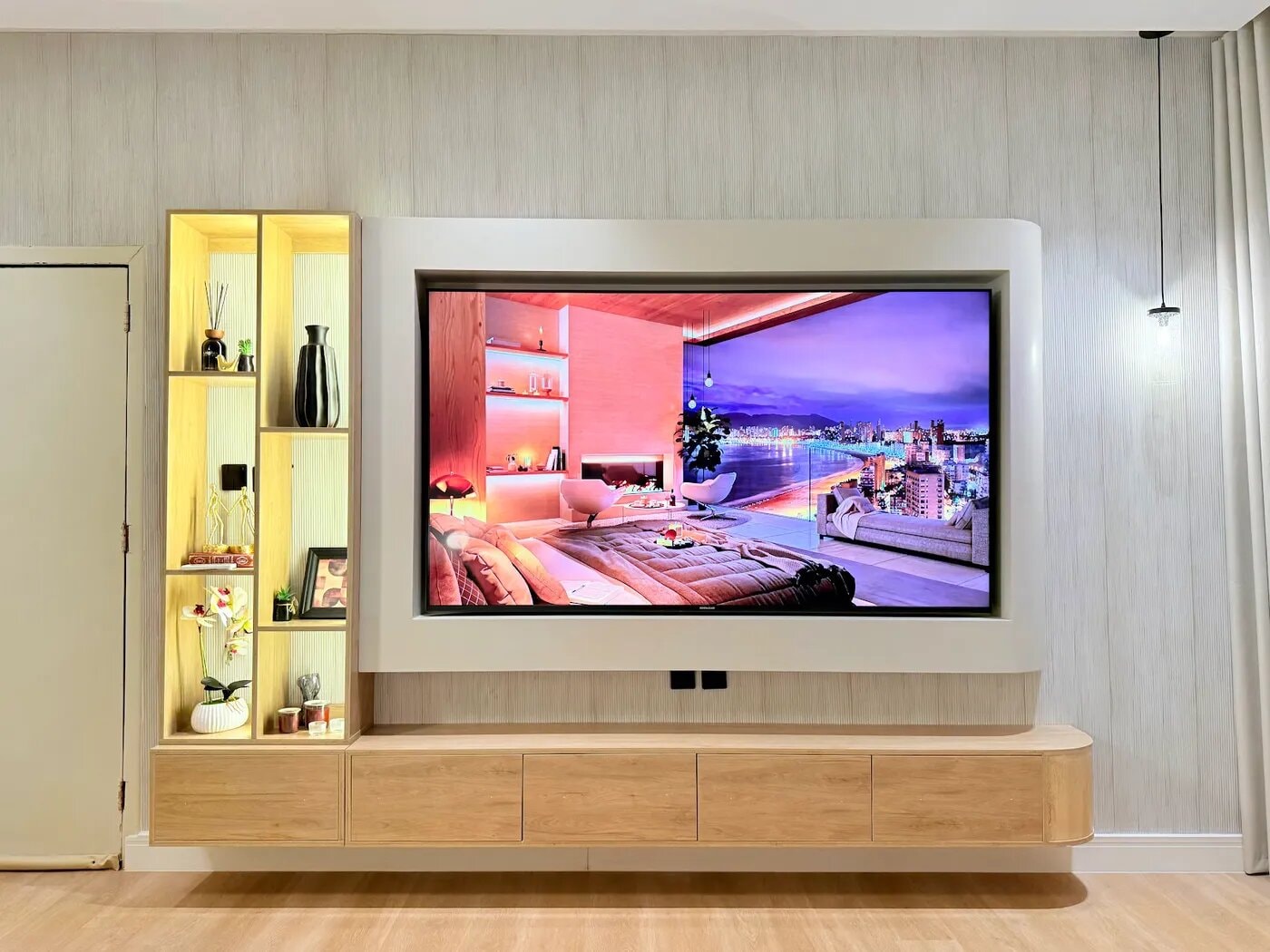 شقة بغرفة نوم وصاله وبلكونه 16