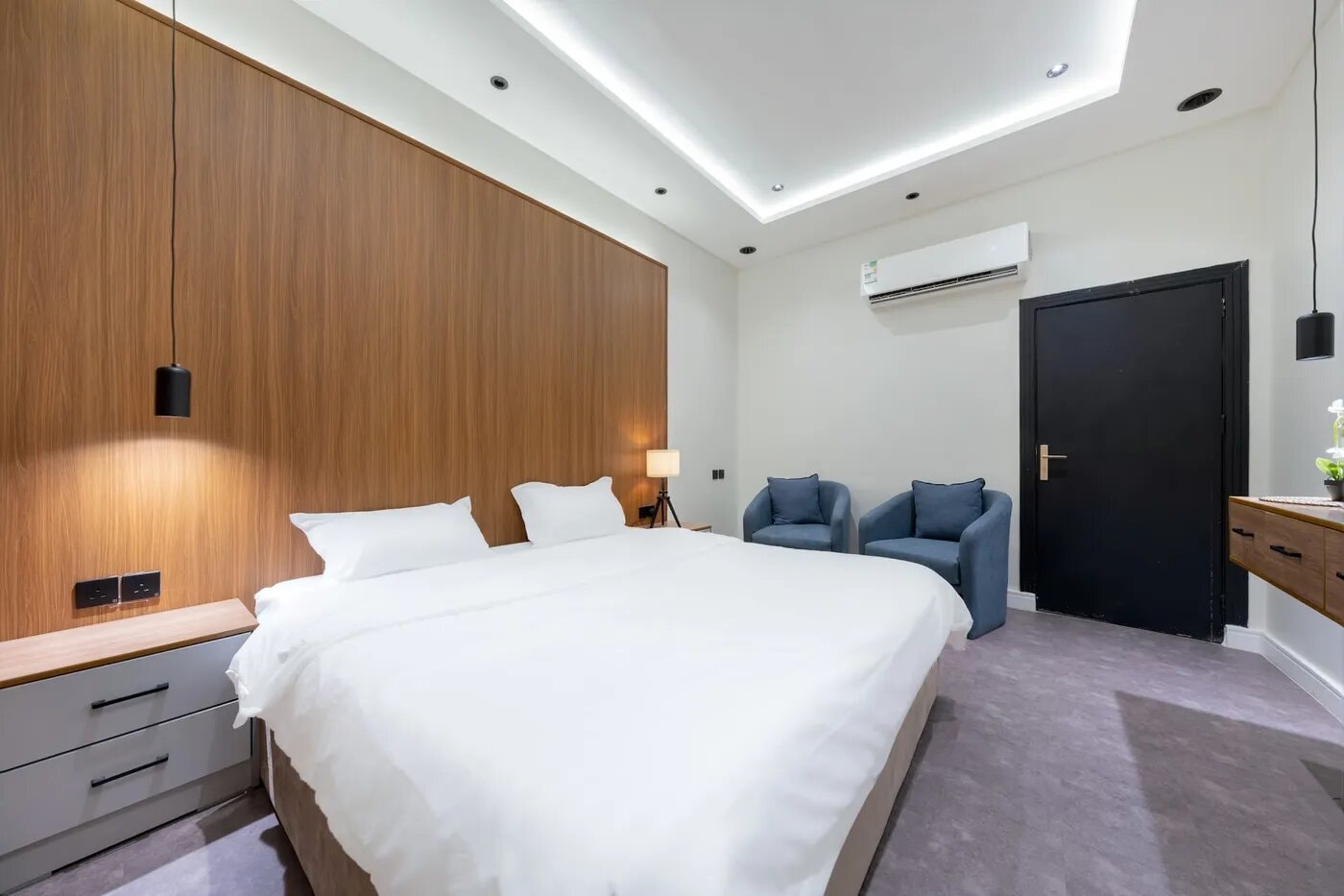 شقة بصالة وغرفة نوم دخول ذاتي 13