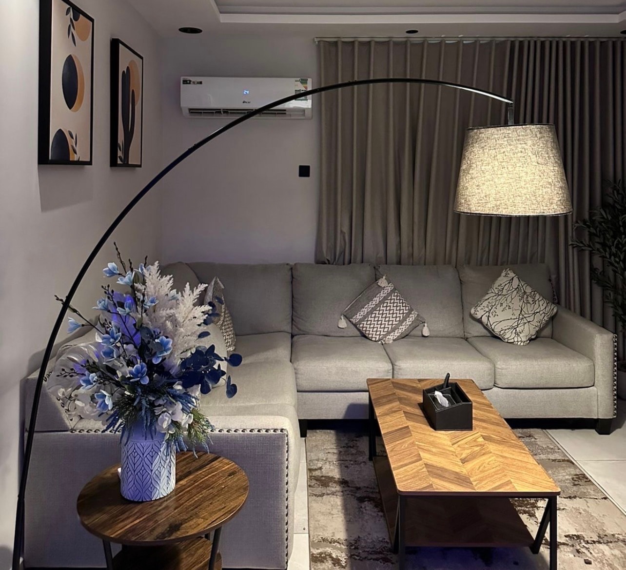 شقة بتصميم هادئ 2