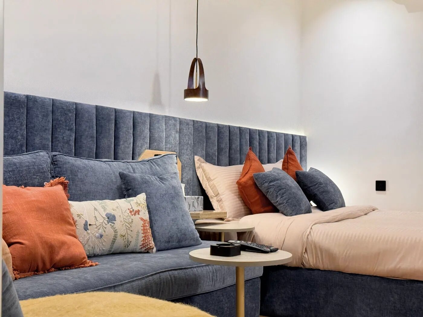 استديو هادئ بسرير ماستر وبلكونه 12