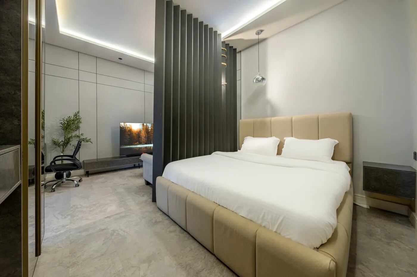 استديو هادئ بسريرماستر بدخول ذكي 6