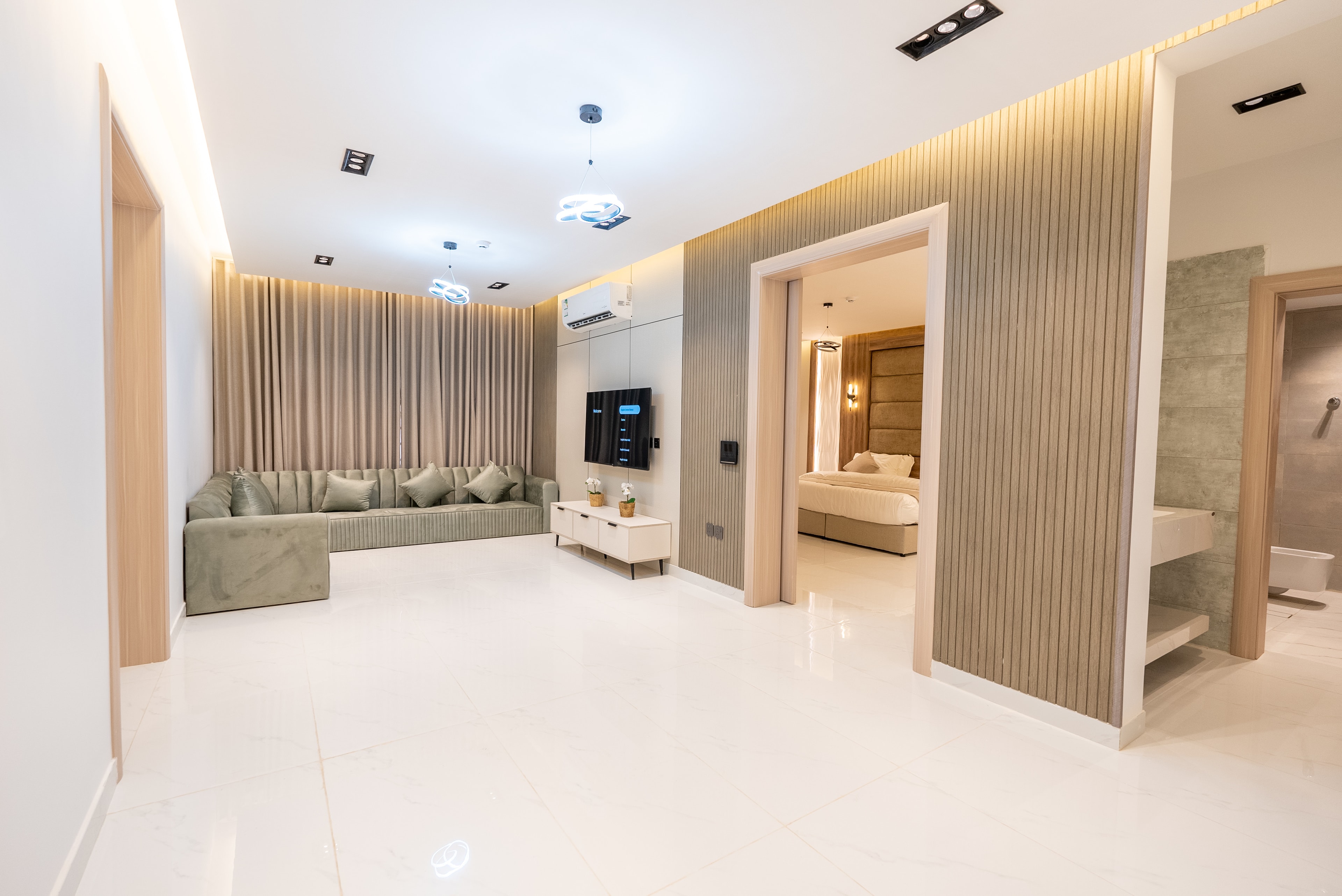 شقة مريحة فاخرة 8